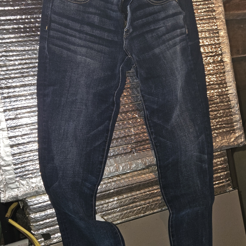American Eagle Outfitters Dark Blue Skinny Jeans